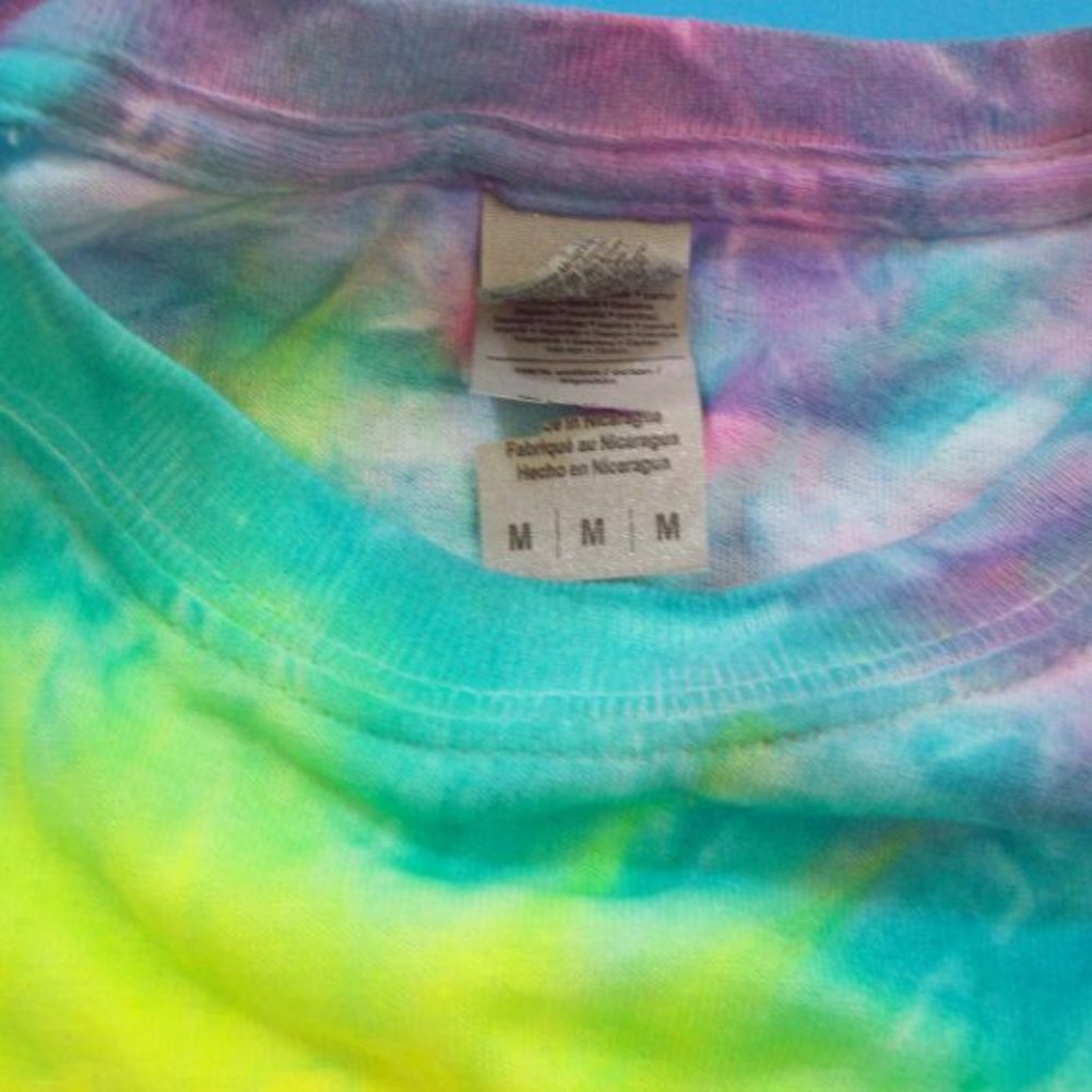 DAYTONA BEACH FLORIDA TIE DYE T-SHIRT (GILDAN) - Picture 4 of 5